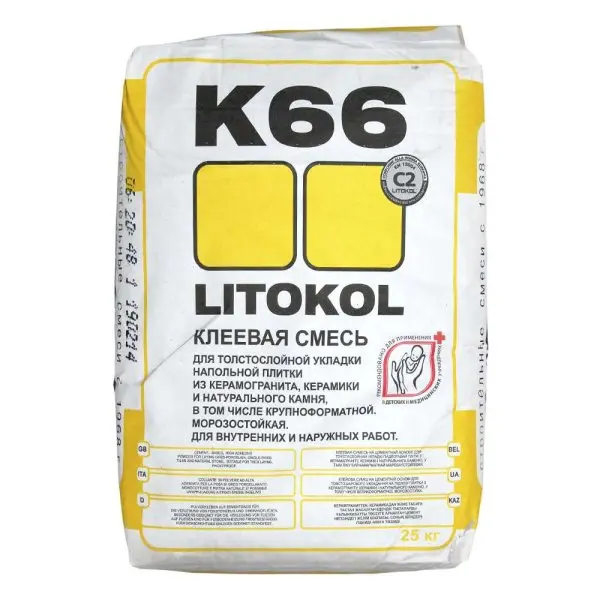 Клеевая смесь LitoFloor K66 25 kg