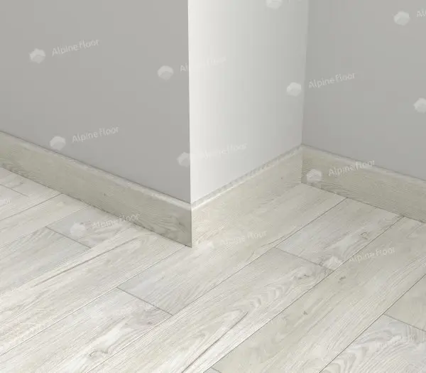 Кварцевый плинтус Alpine Floor Parquet Light 13-11 Снежный